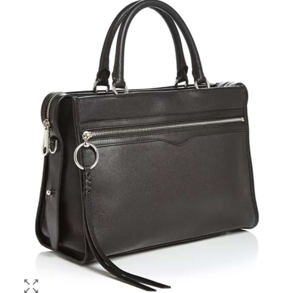 Rebecca Minkoff Bedford Leather Zip Satchel